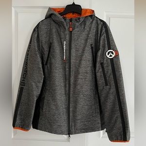 Overwatch 2 Men's Gray Full-Zip light jacket with Hood